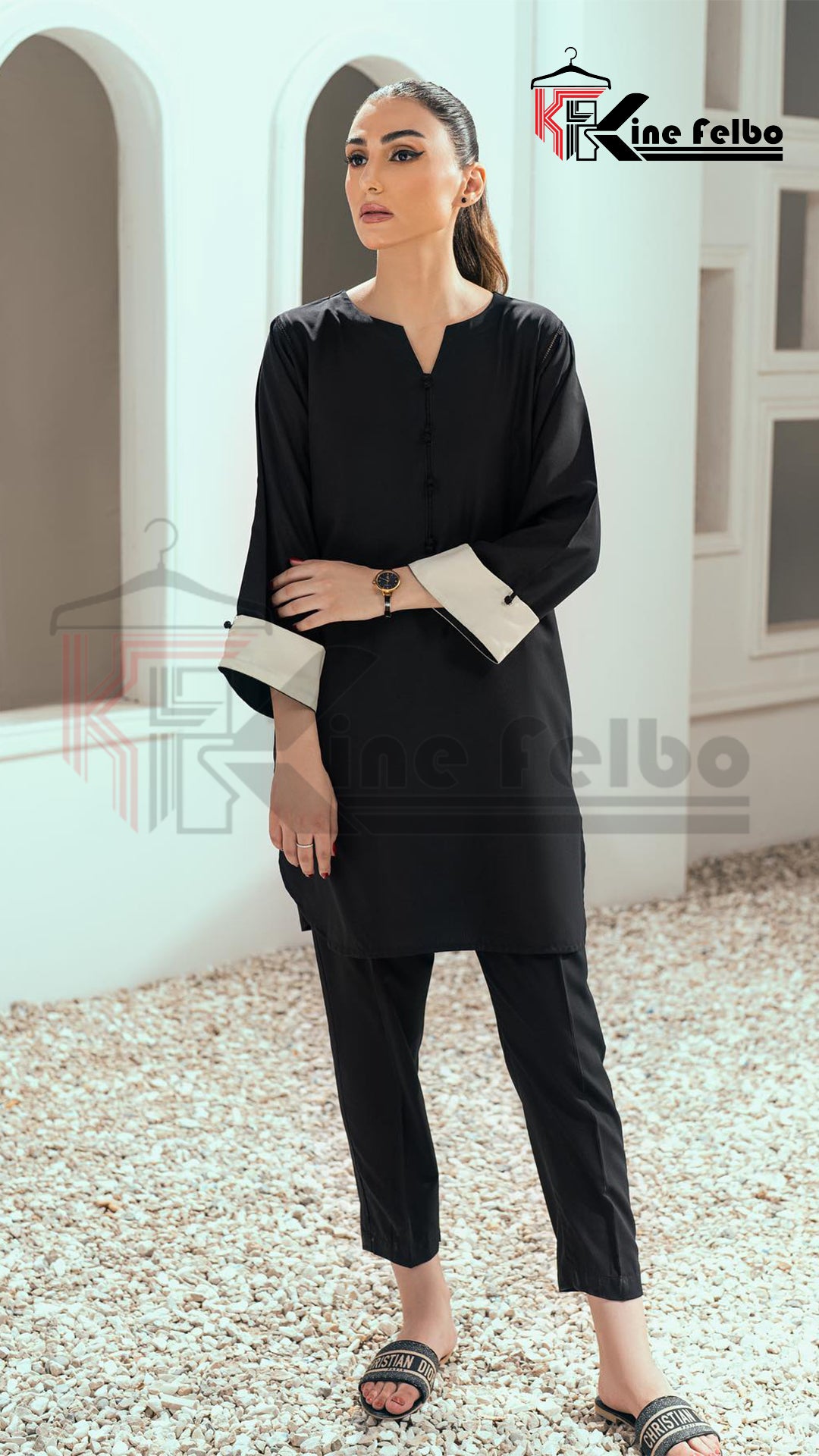 Black Co-Ord Set