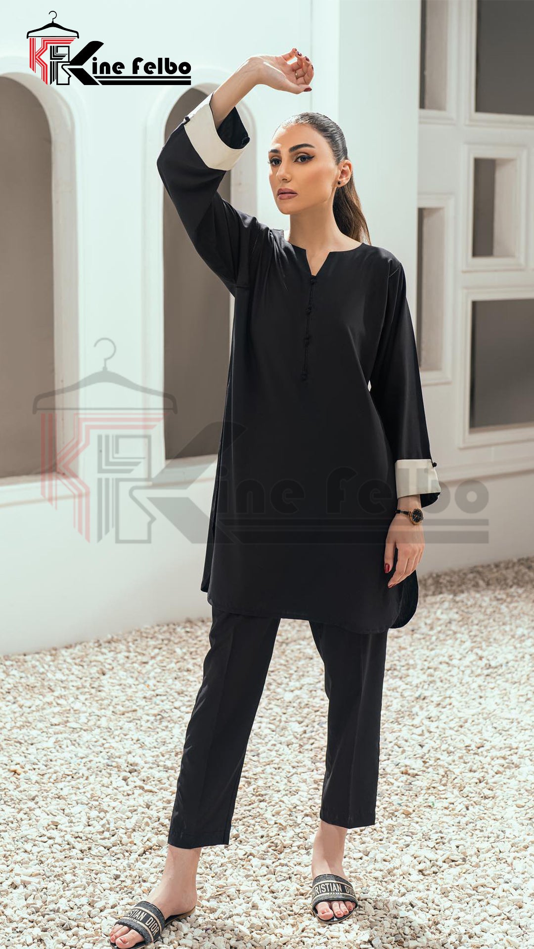 Black Co-Ord Set