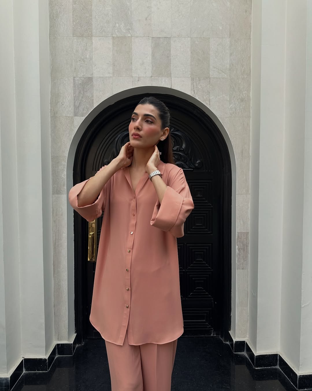 CRAZY PEACH CO-ORD SET