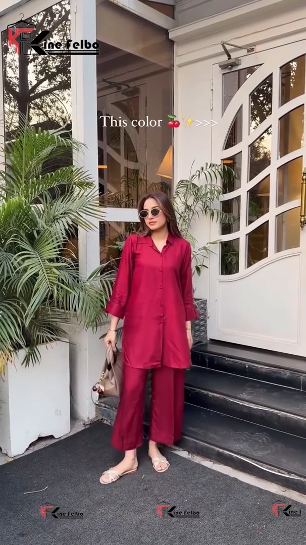 Red Shirt Set