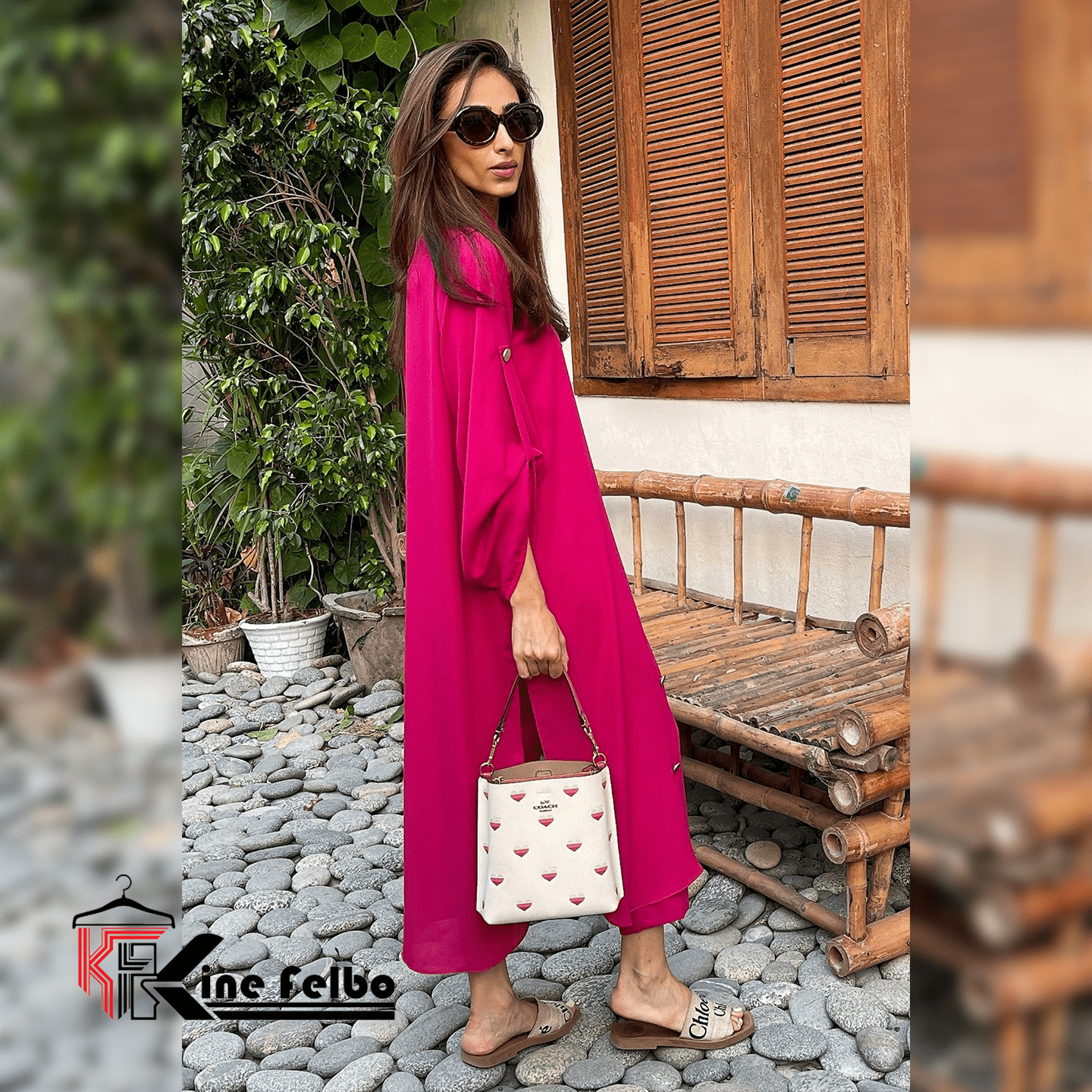 New Pakistani Long Button Dress. - KineFelbo