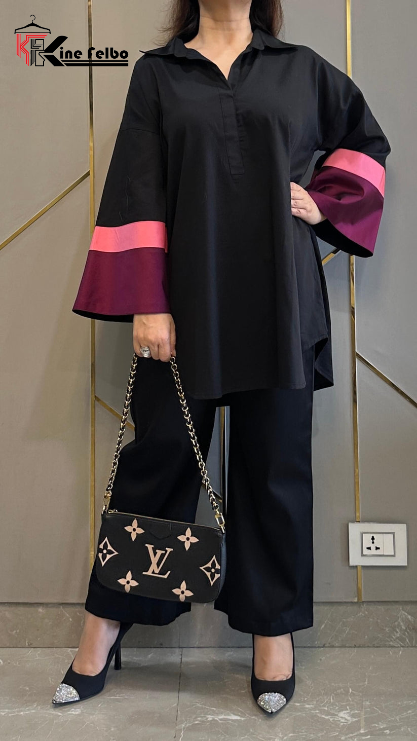 Lira New Black Co-Ord Set