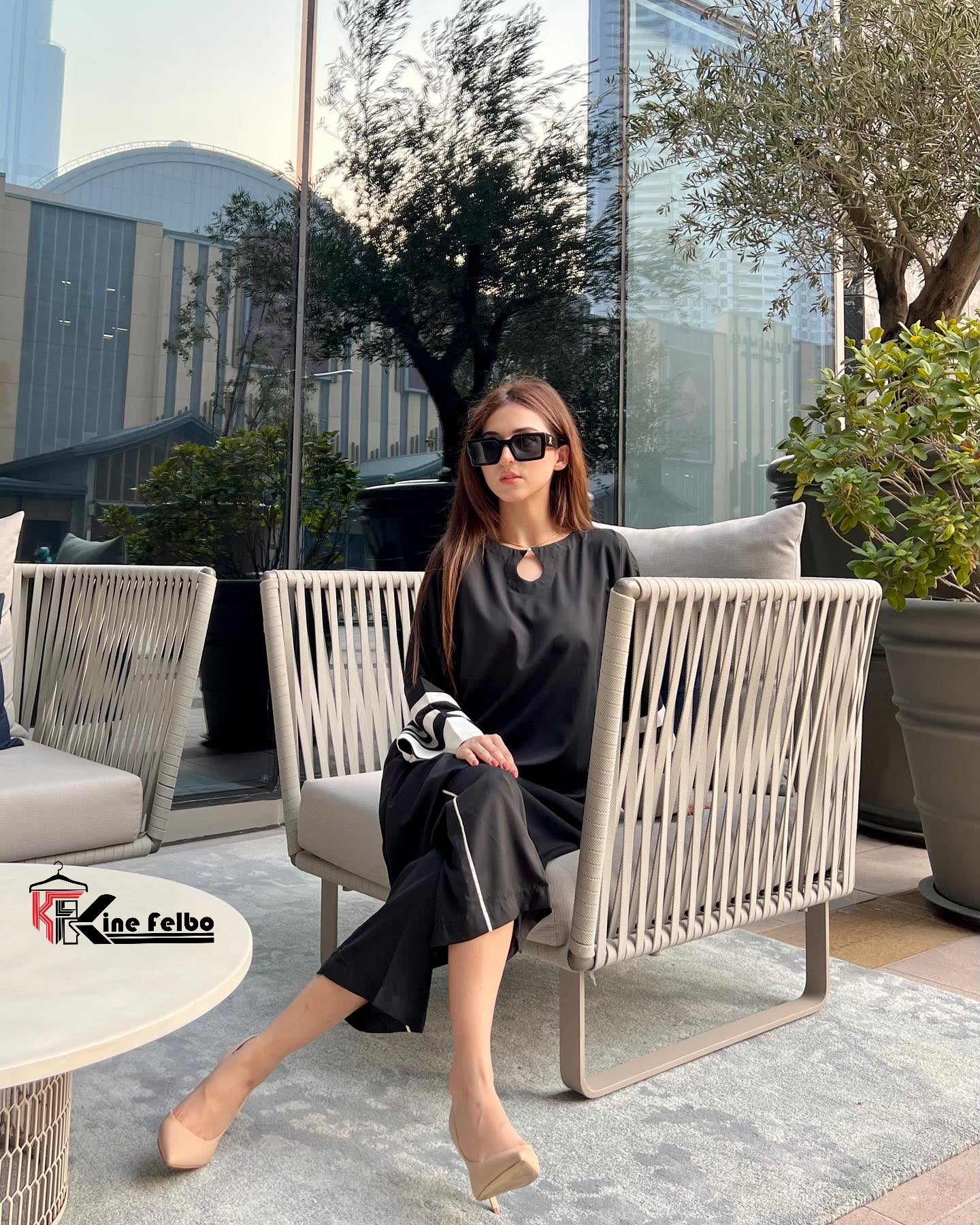 Black & White Co-Ord Set