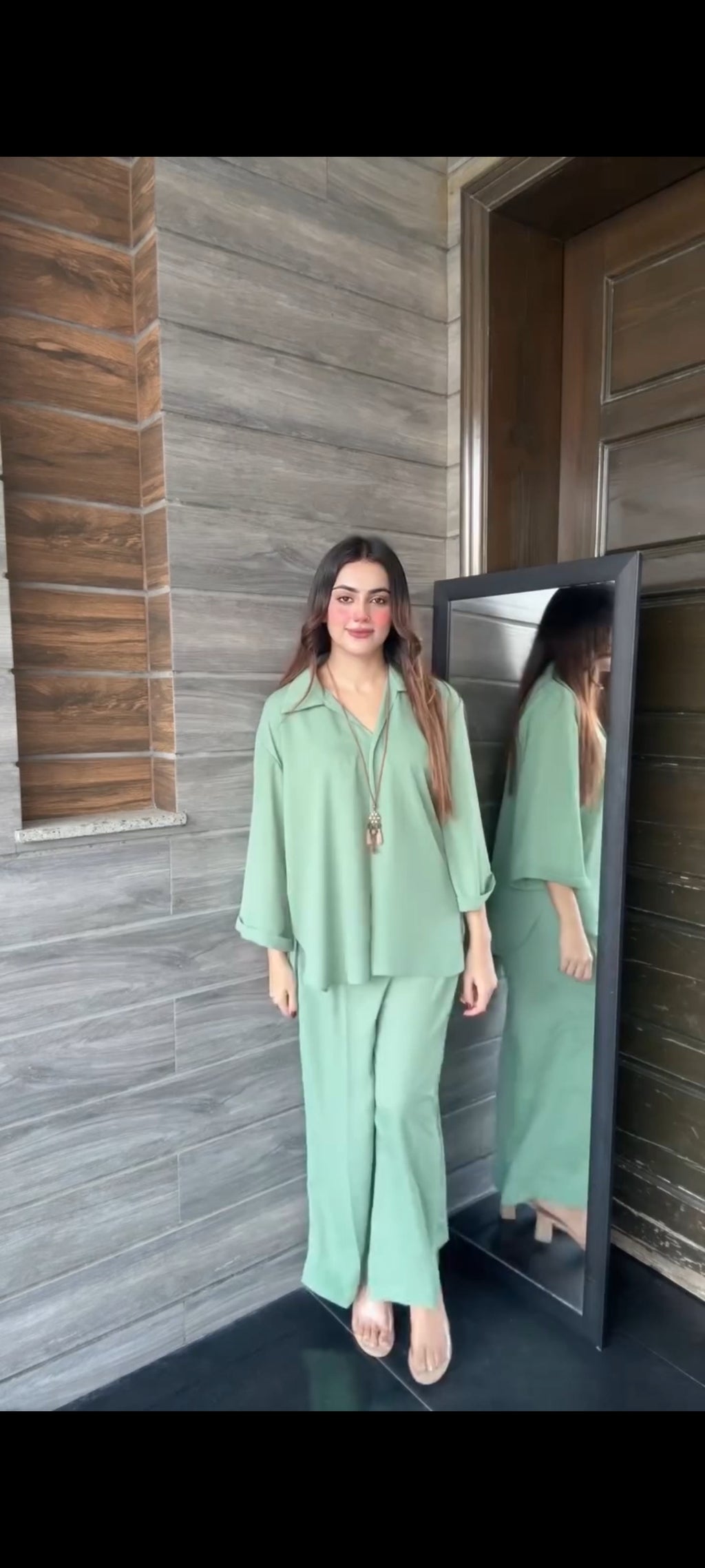 Mint Short Set