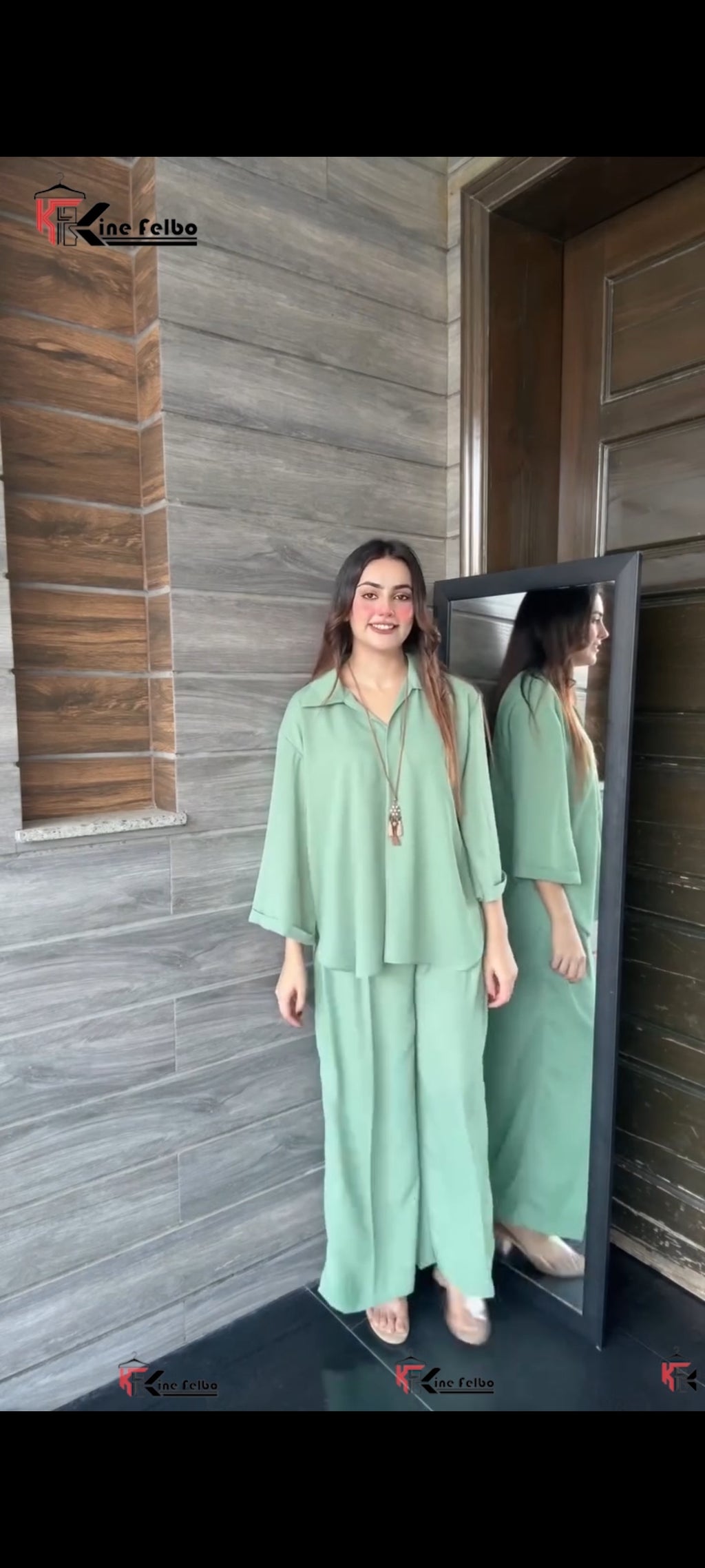 Mint Short Set