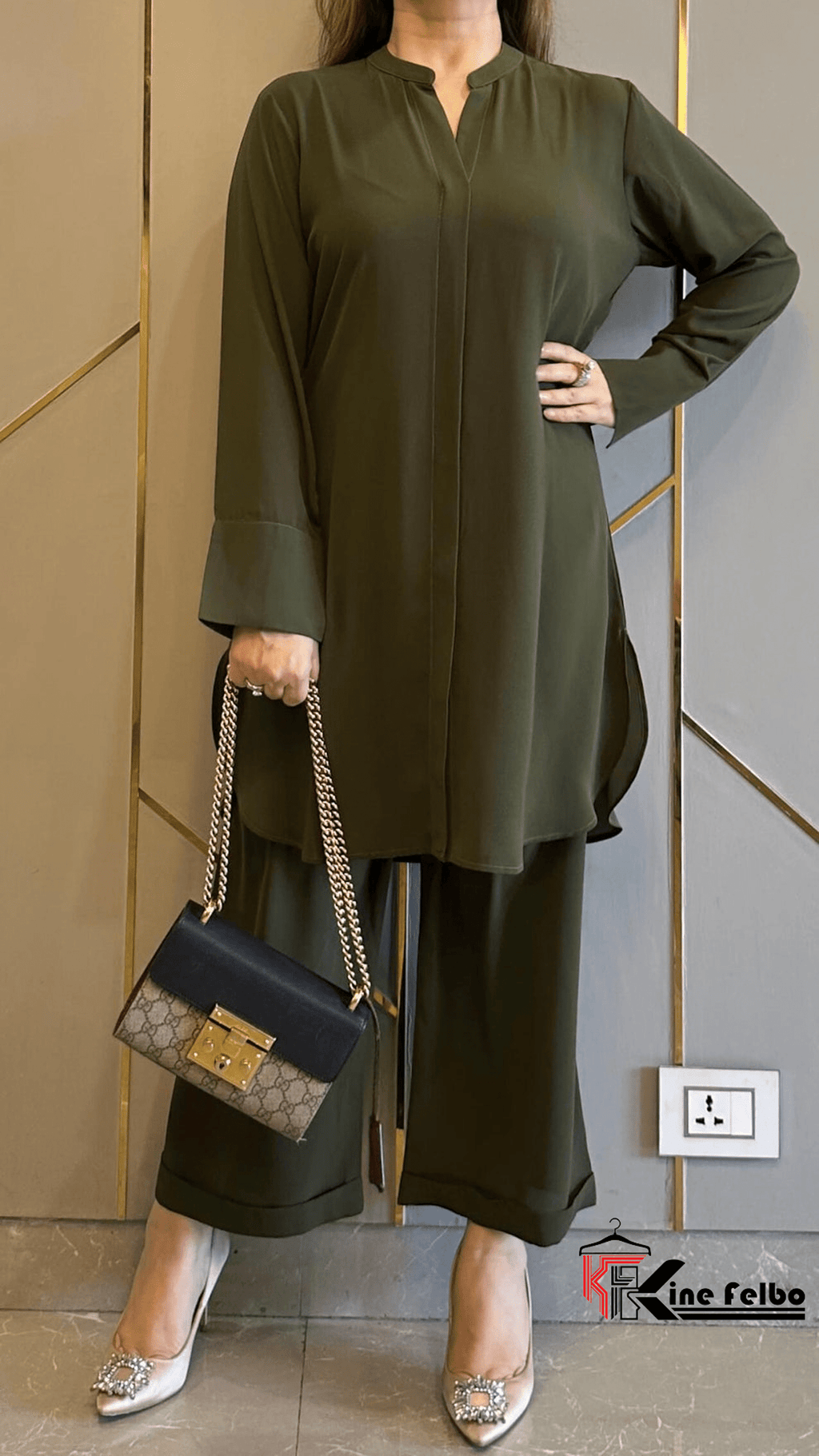 Olive Obsession( Co-ord Set)