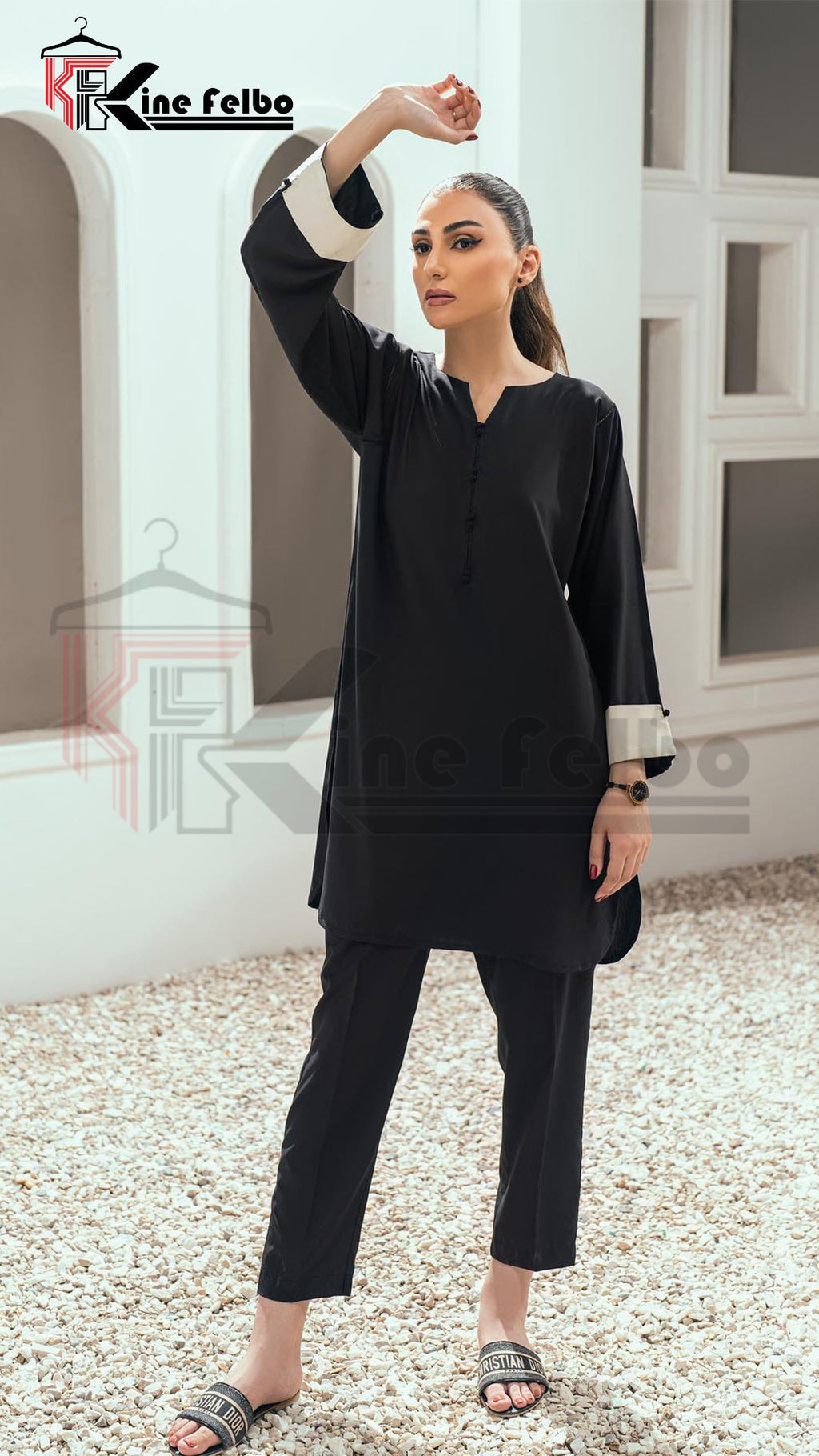 Black Co - Ord Set - KineFelbo