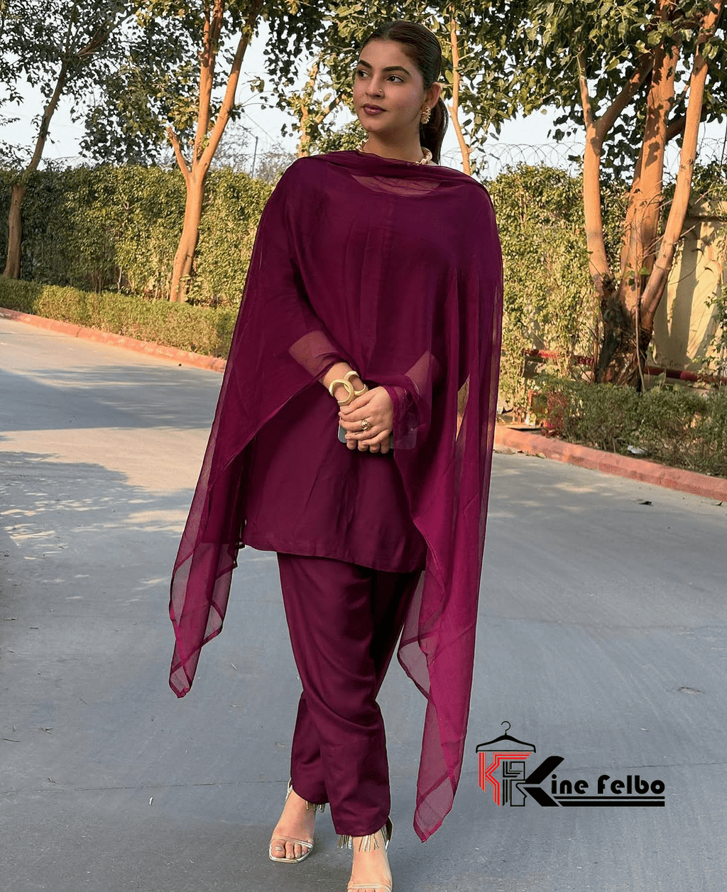 Essential Pakistanni 3 Pcs Suit - KineFelbo