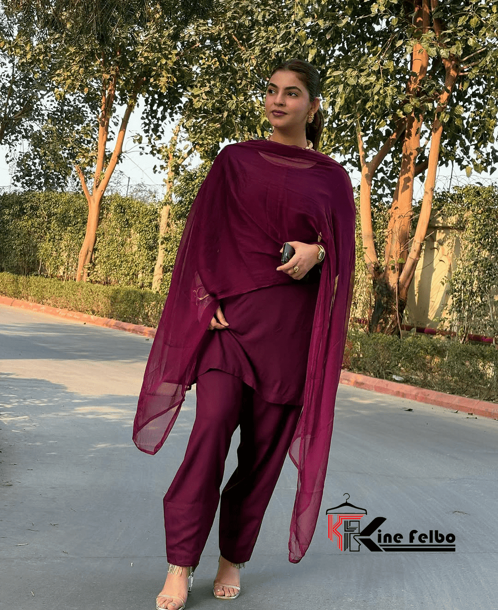 Essential Pakistanni 3 Pcs Suit - KineFelbo