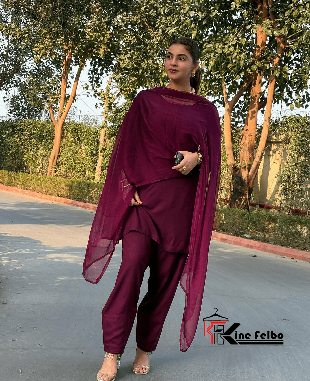 Essential Pakistanni 3 Pcs Suit - KineFelbo