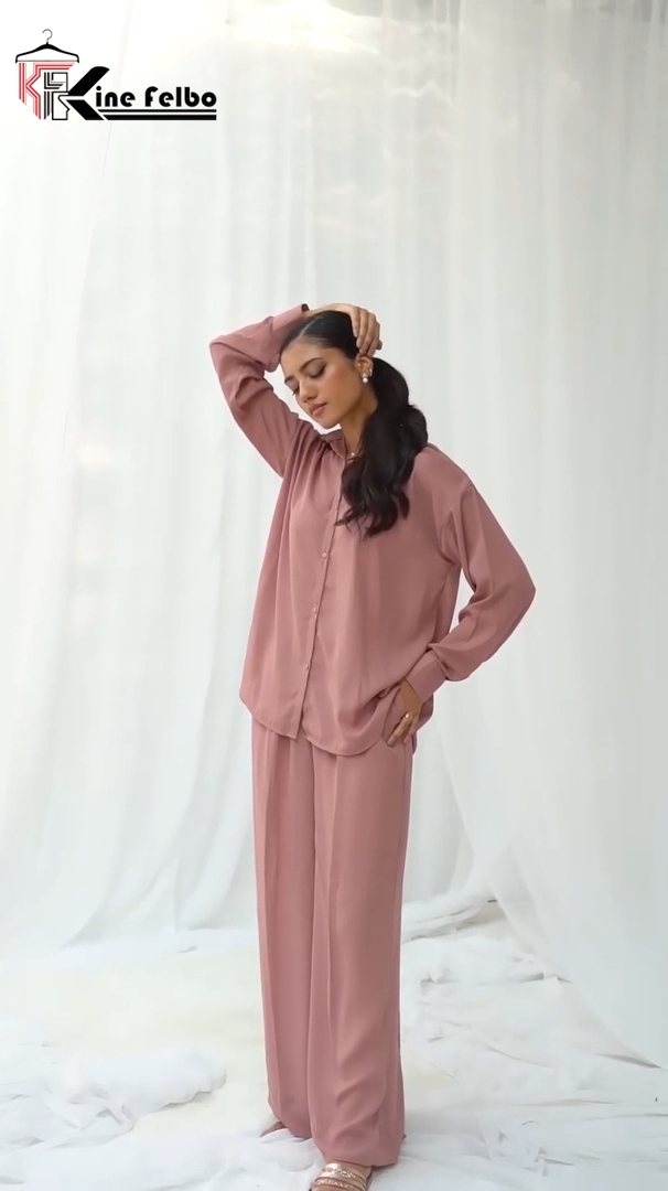 LADIES LUX SHIRT SET