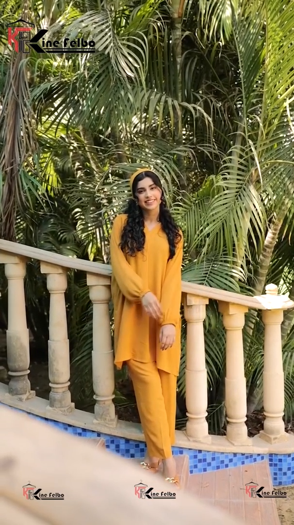 Gina Yellow Co-Ord Set