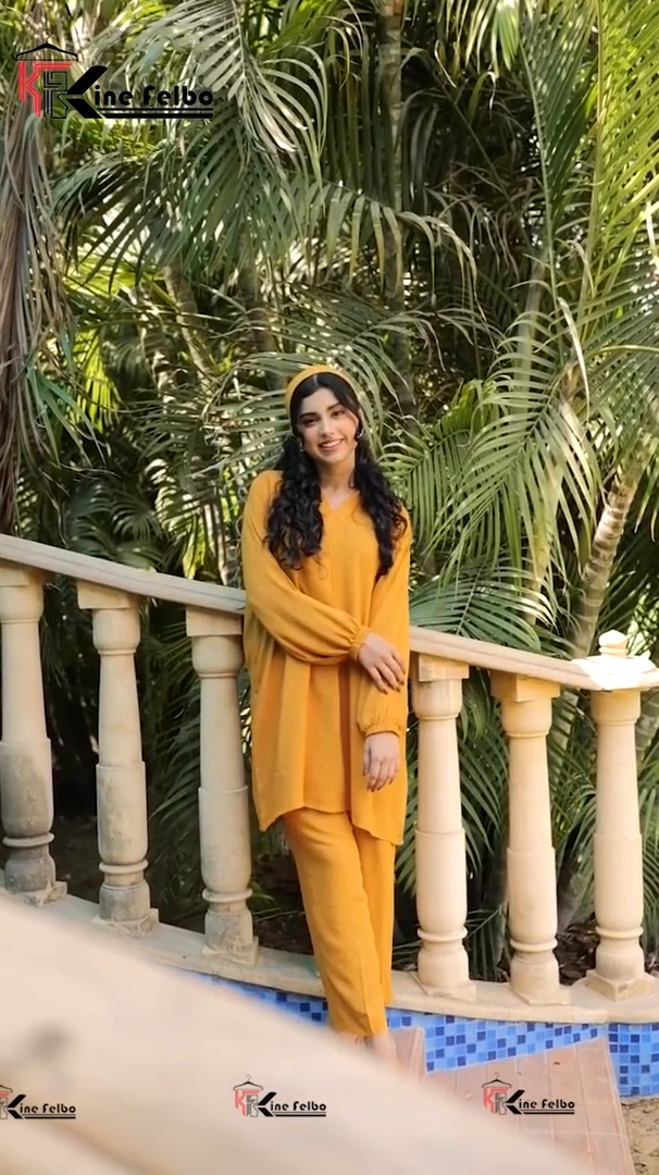 Gina Yellow Co-Ord Set