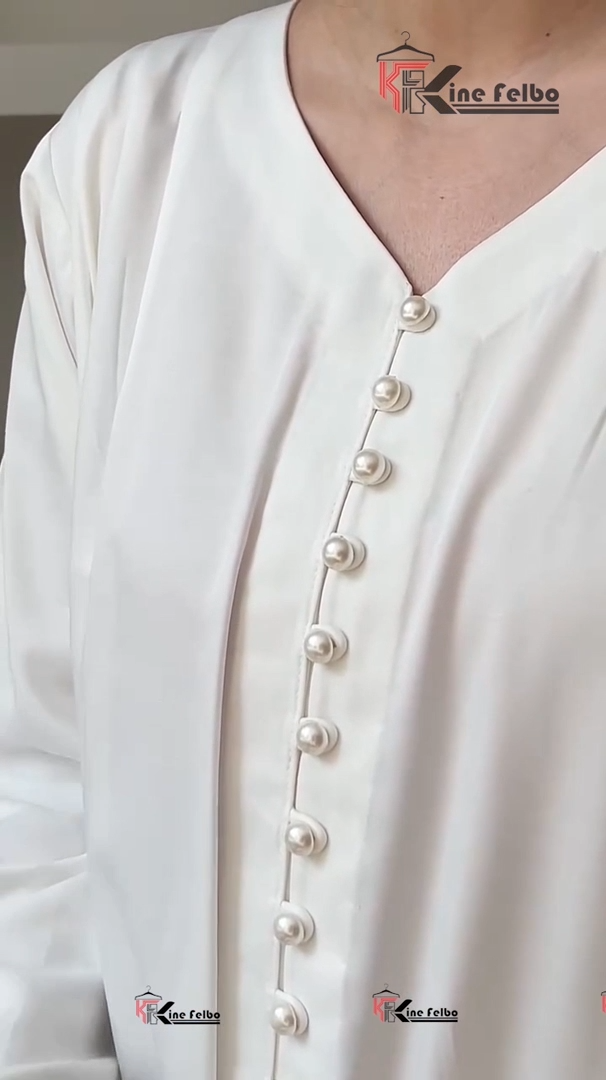 Fabulous White Silk Set