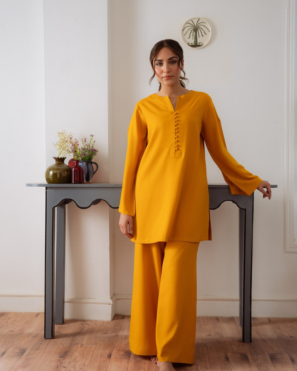 Mustard Co - Ord - Set - KineFelbo