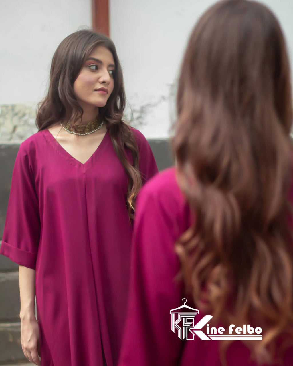 Purple Long Co-Ord Set