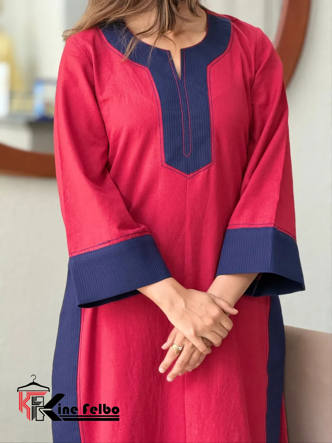 Maroon Zuri Set
