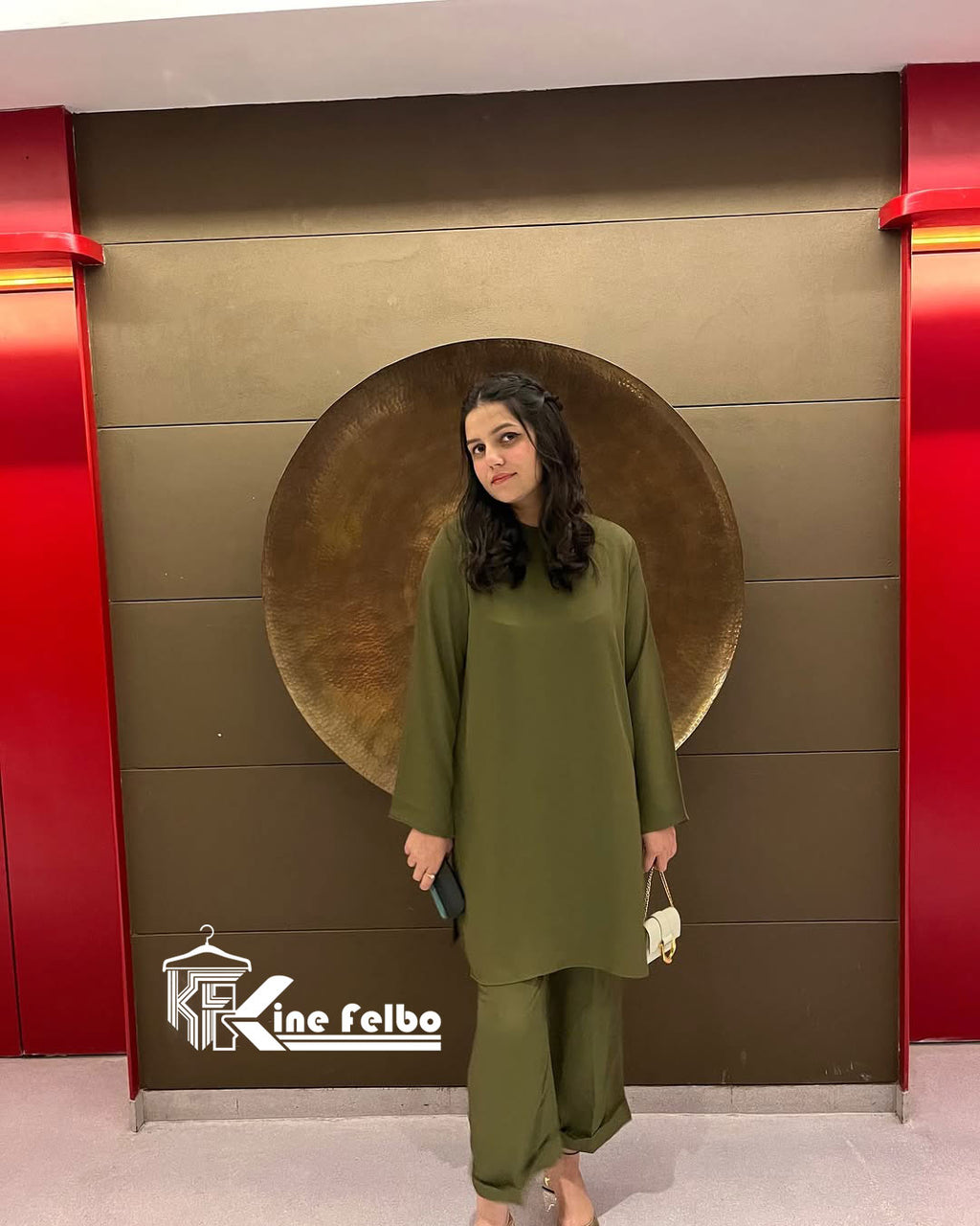 Lira Olive Co-Ord Set