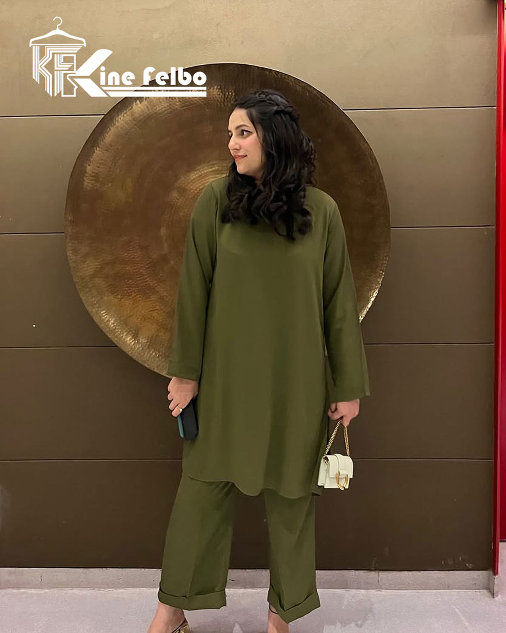 Lira Olive Co-Ord Set