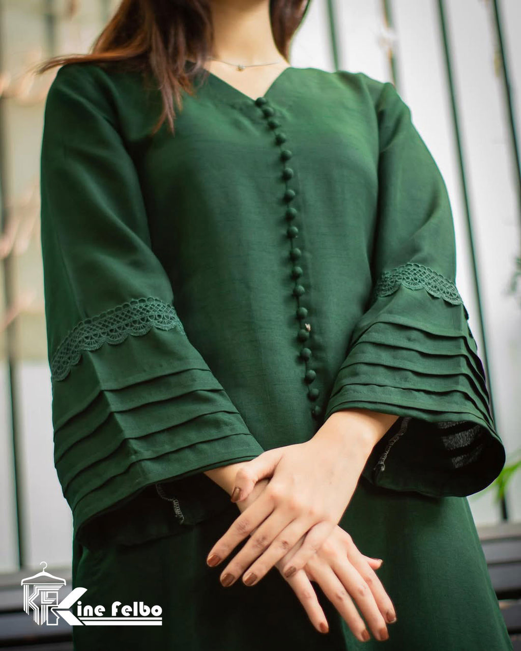 Noora Green Co Ord  Set