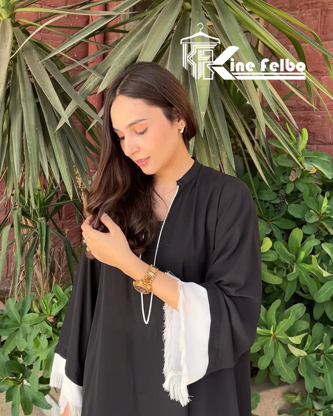 Midnight Black Long Kurti