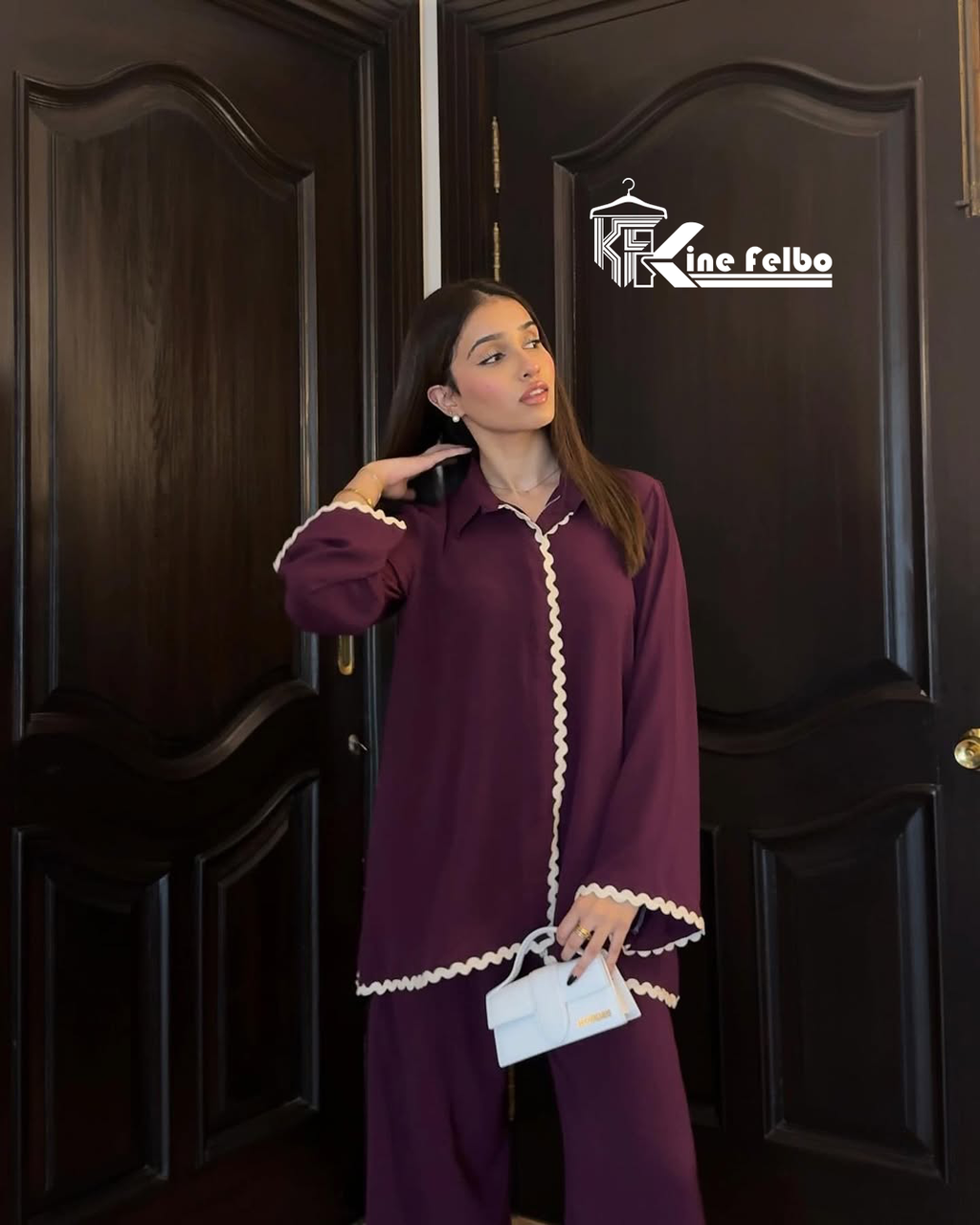 Purple Lace Shirt