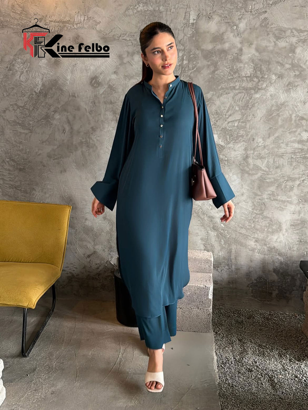 Teal clasic set
