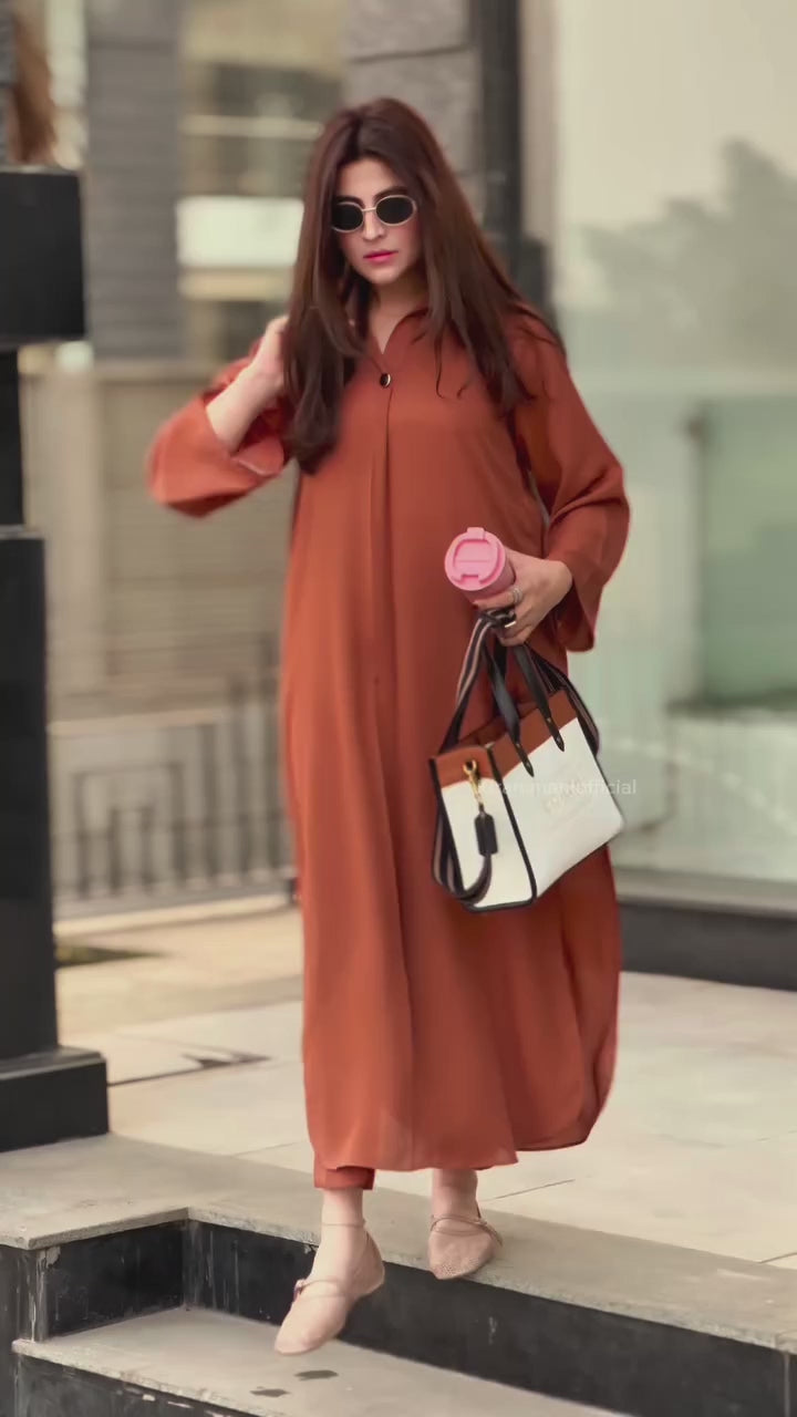 Burned Orange Co-Ord Set