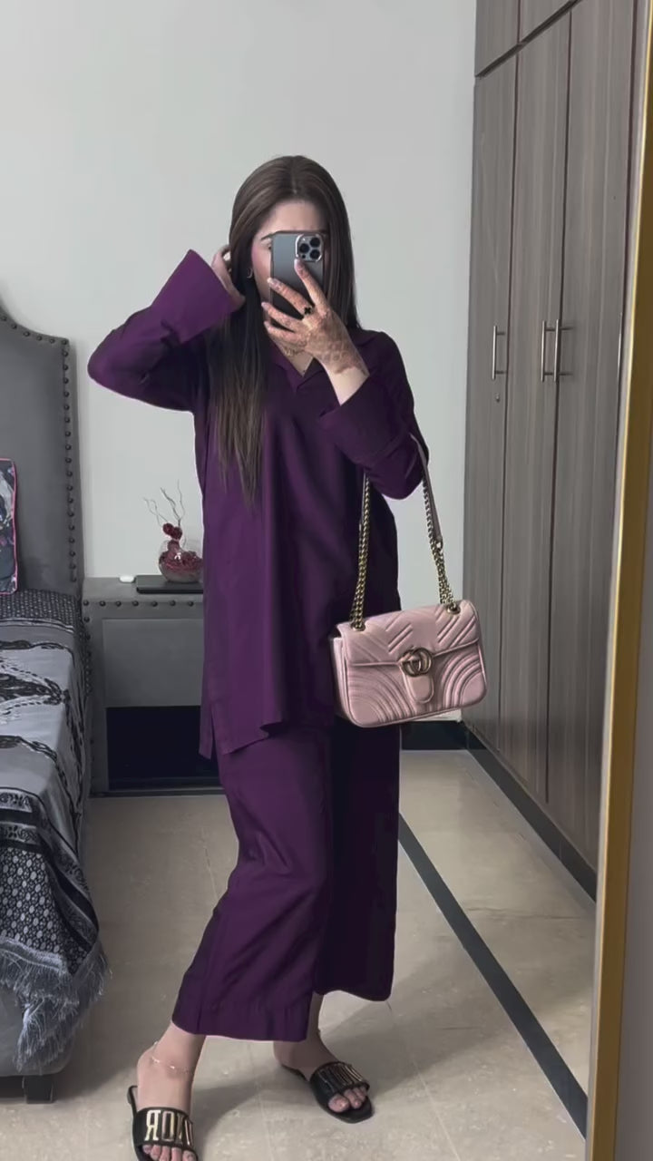 Purple Co-Ord Set