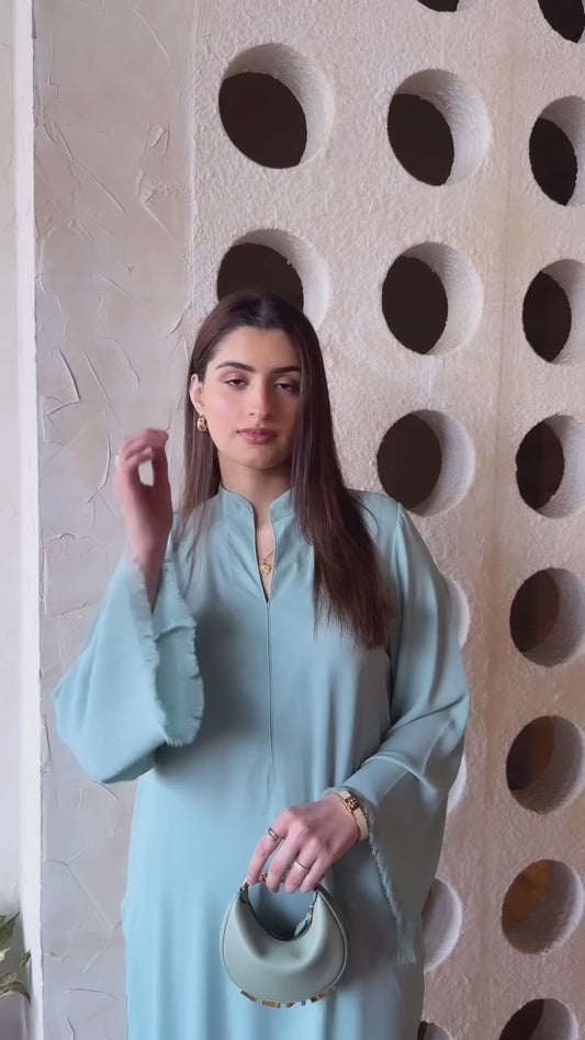Noora Mint Lacy Set