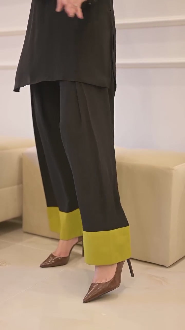 Olive Short Button Set