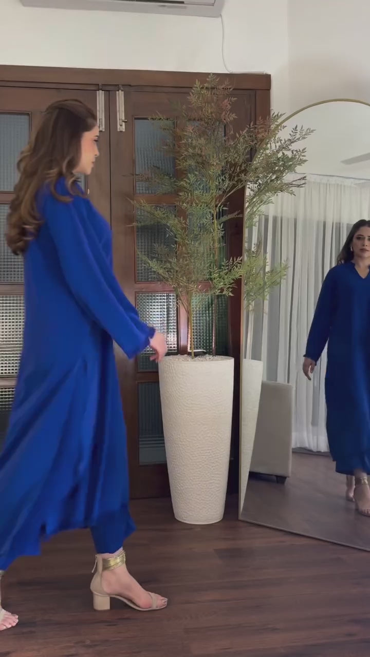 Cobalt Royal Elegance Fringe Set