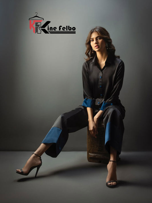 Mira  Silk Shirt Sets