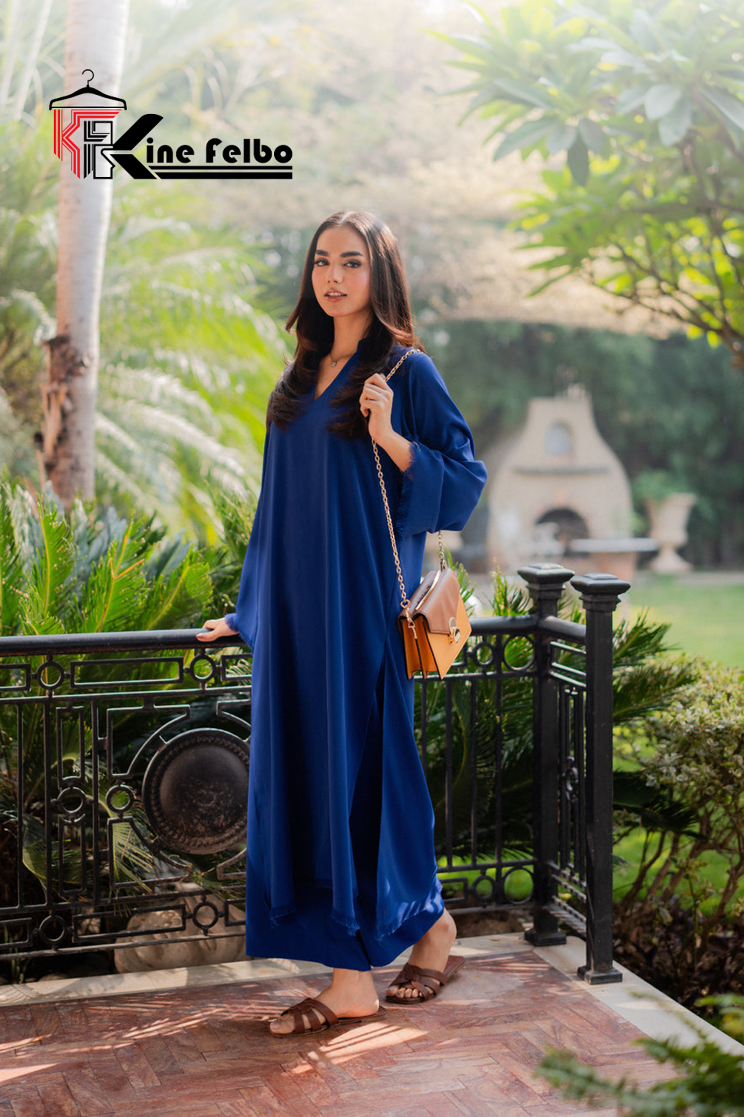 Cobalt Royal Elegance Fringe Set