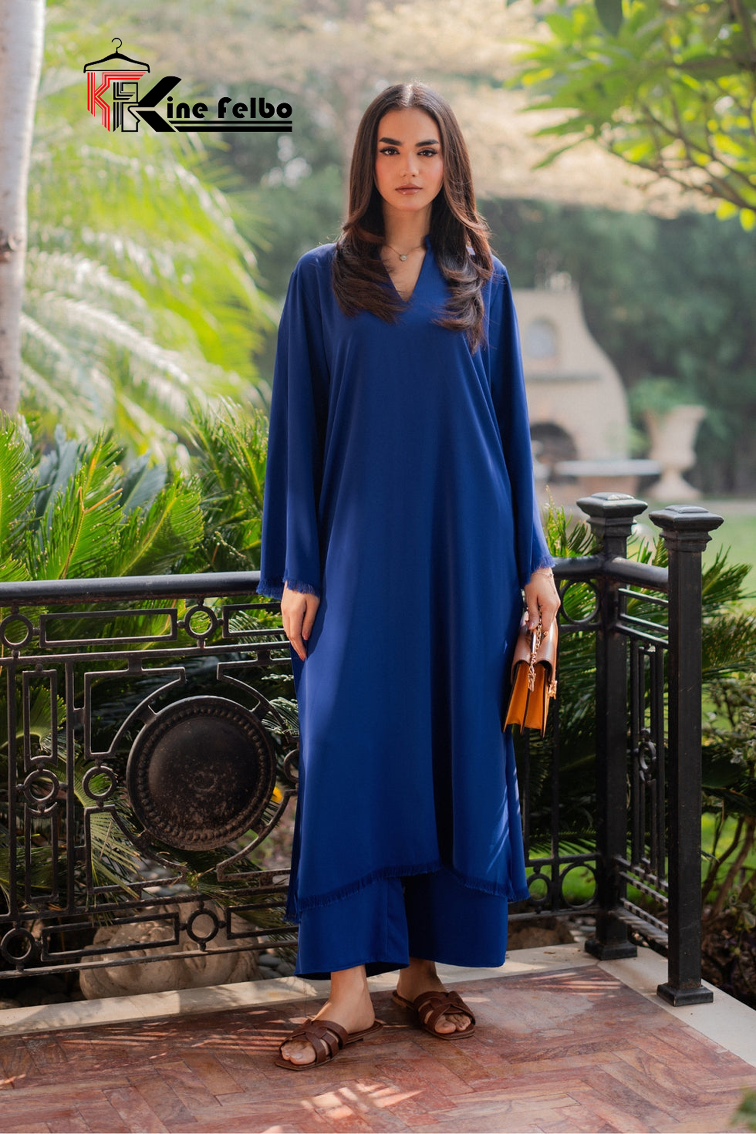 Cobalt Royal Elegance Fringe Set